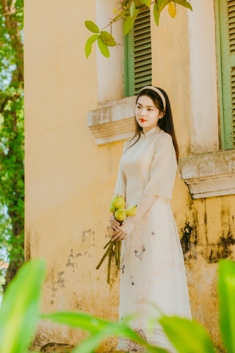 Áo dài, con gái, sinh viên, student, truyền thống, Việt Nam, cô gái, girl - Sơn Ngọc 42