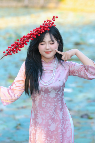 Áo dài, con gái, sinh viên, student, truyền thống, Việt Nam, cô gái, girl - Sơn Ngọc 55