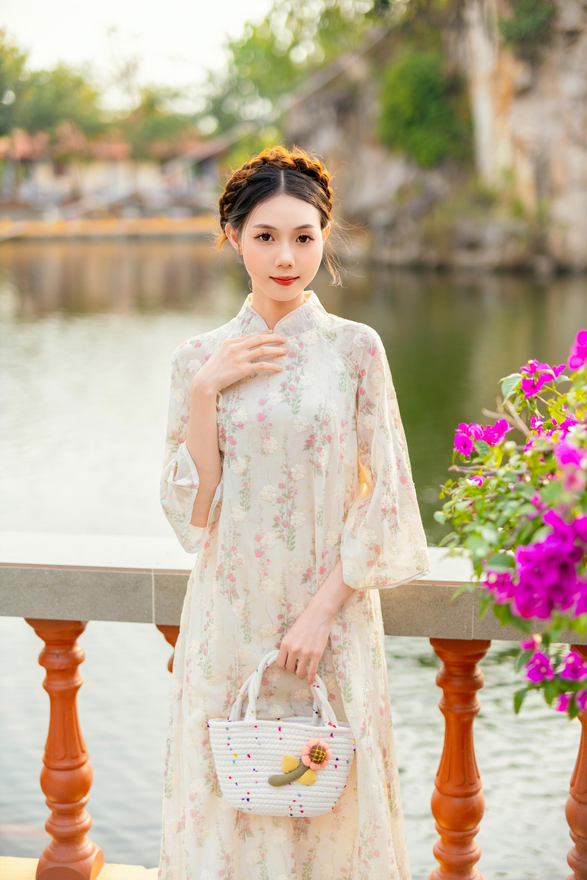 Áo dài, con gái, sinh viên, student, truyền thống, Việt Nam, cô gái, girl - Sơn Ngọc 23