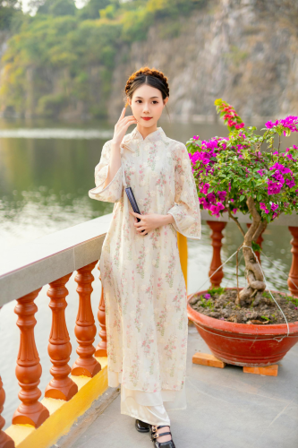 Áo dài, con gái, sinh viên, student, truyền thống, Việt Nam, cô gái, girl - Sơn Ngọc 24