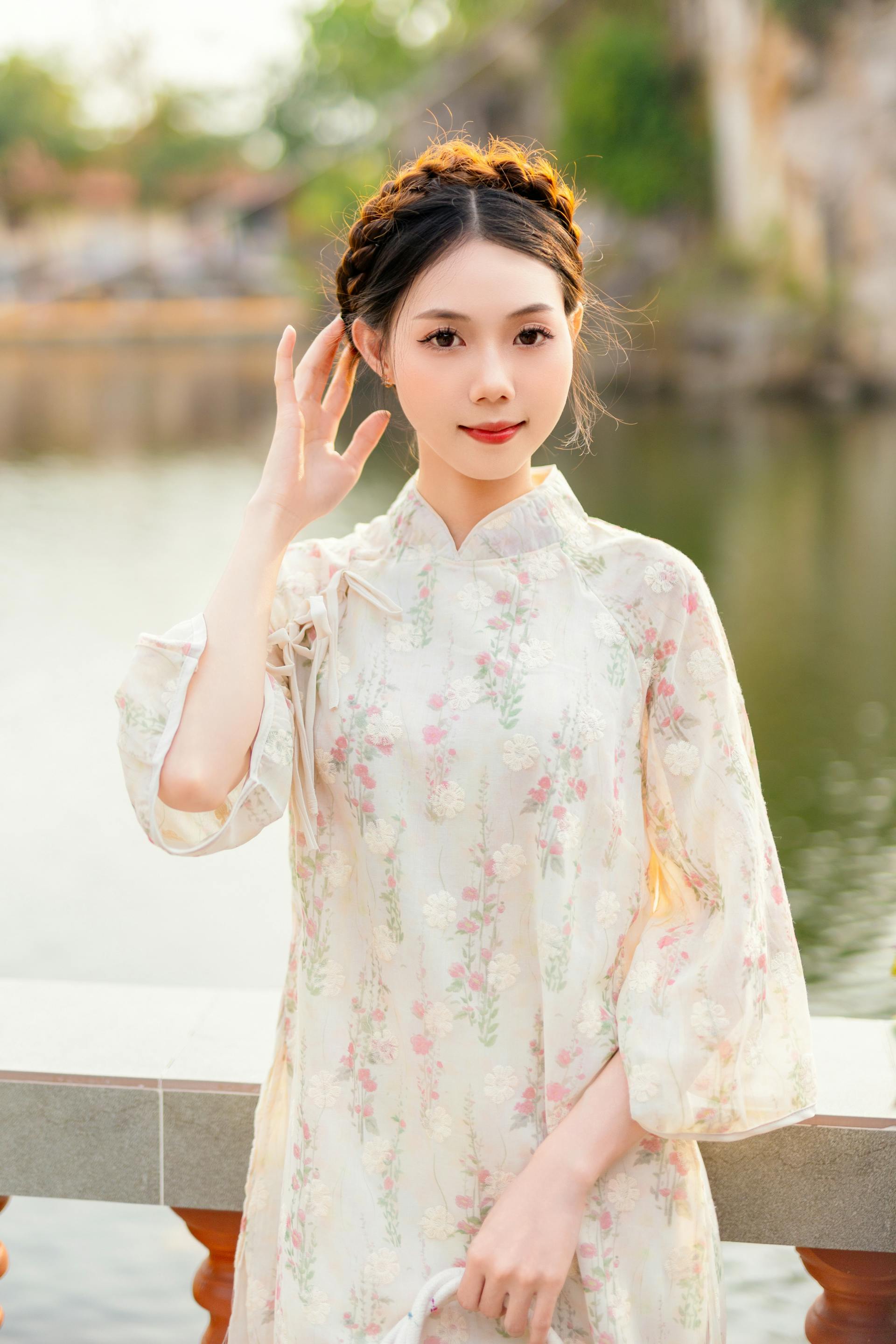 Áo dài, con gái, sinh viên, student, truyền thống, Việt Nam, cô gái, girl - Sơn Ngọc 26