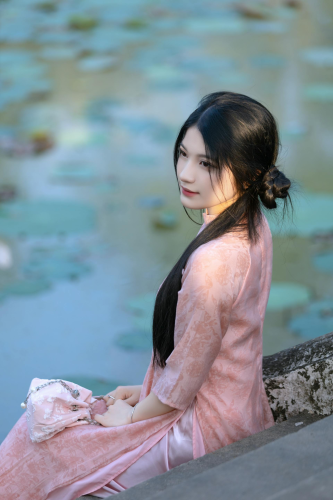 Áo dài, con gái, sinh viên, student, truyền thống, Việt Nam, cô gái, girl - Sơn Ngọc 1