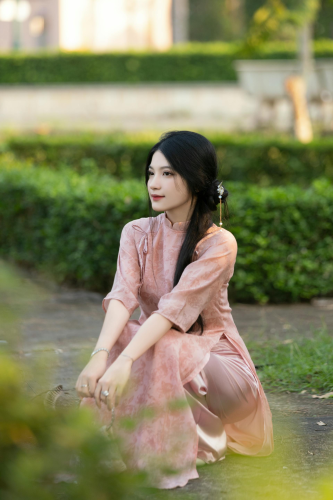 Áo dài, con gái, sinh viên, student, truyền thống, Việt Nam, cô gái, girl - Sơn Ngọc 5