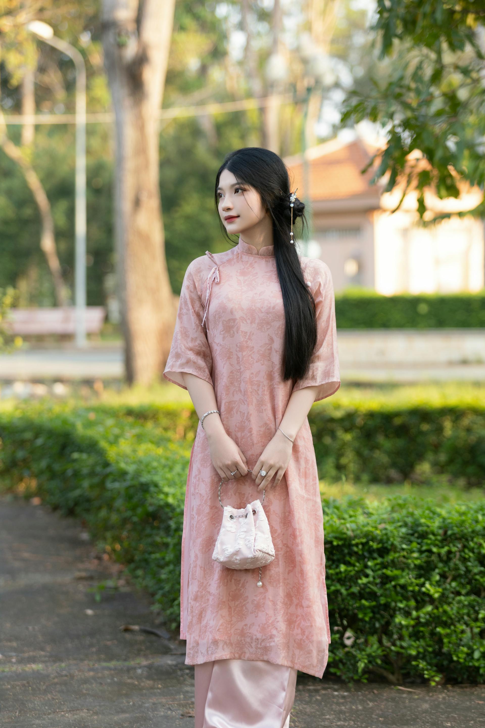 Áo dài, con gái, sinh viên, student, truyền thống, Việt Nam, cô gái, girl - Sơn Ngọc 6
