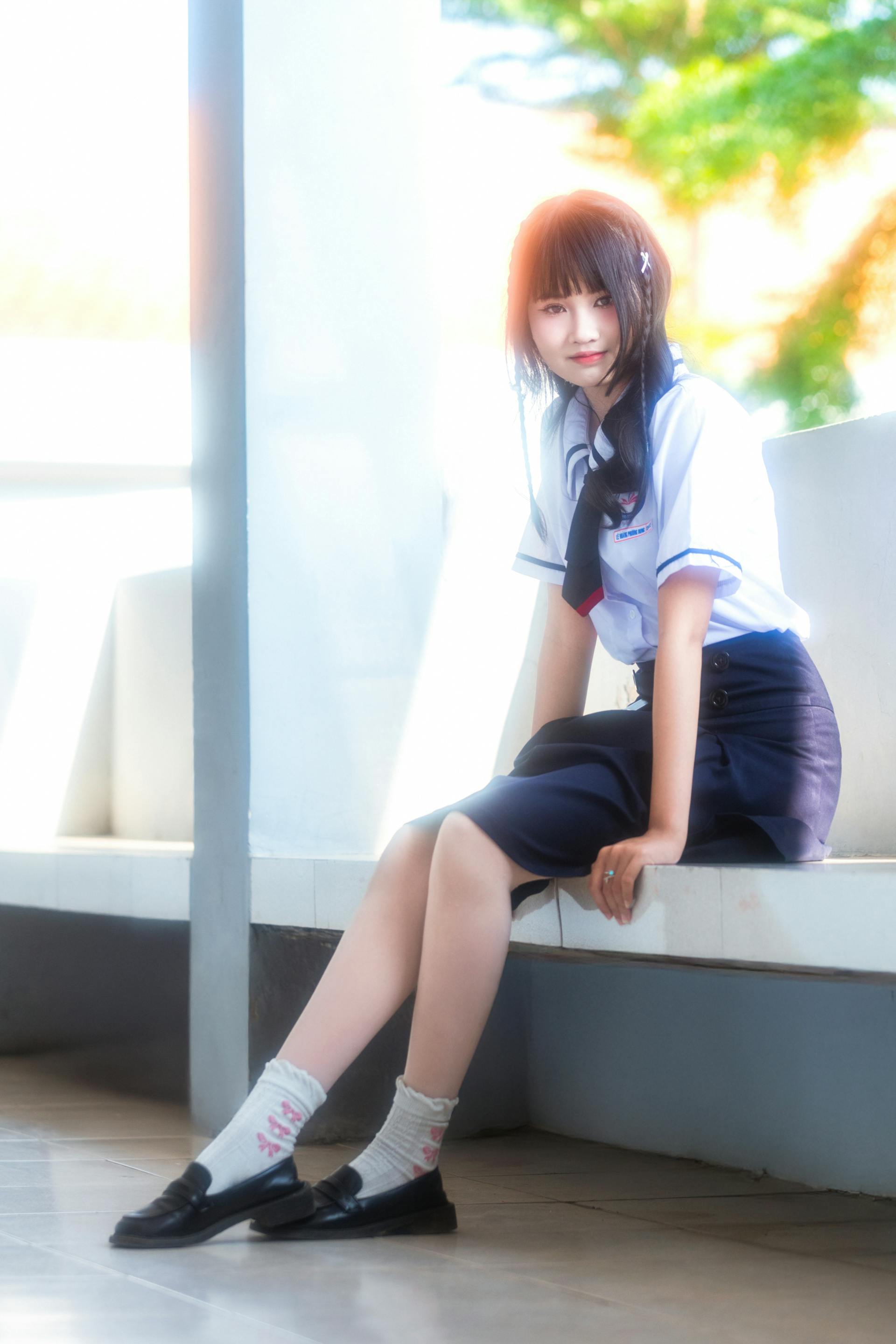 Tốt nghiệp, graduation, Học sinh, student, sinh viên, Việt Nam, con gái, cô gái, girl - Sơn Ngọc 83