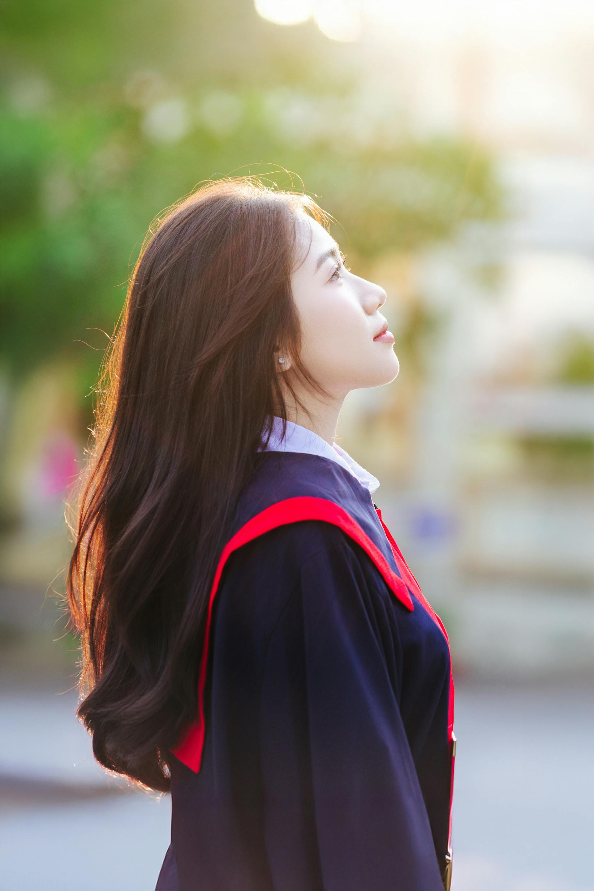 Tốt nghiệp, graduation, Học sinh, student, sinh viên, Việt Nam, con gái, cô gái, girl - Sơn Ngọc 55