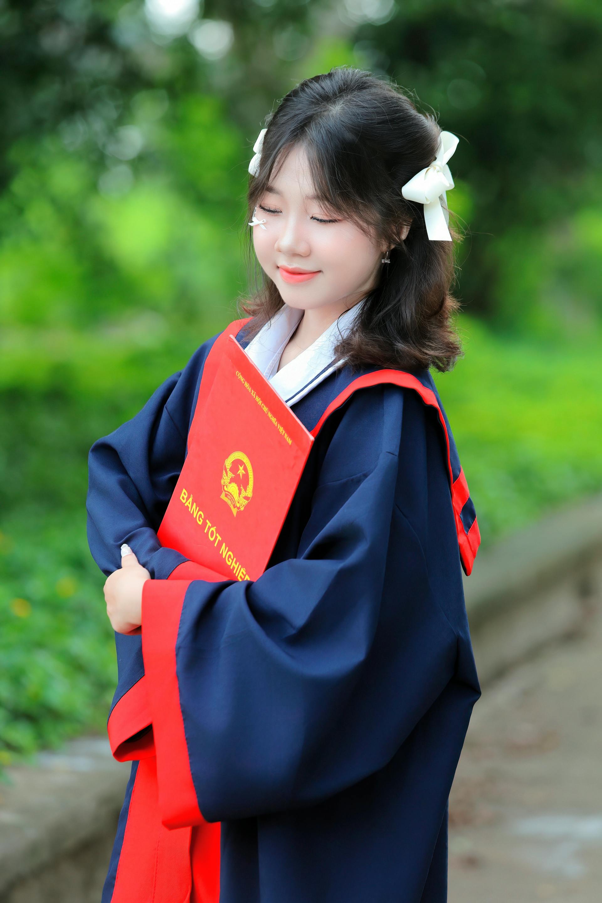 Tốt nghiệp, graduation, Học sinh, student, sinh viên, Việt Nam, con gái, cô gái, girl - Sơn Ngọc 26