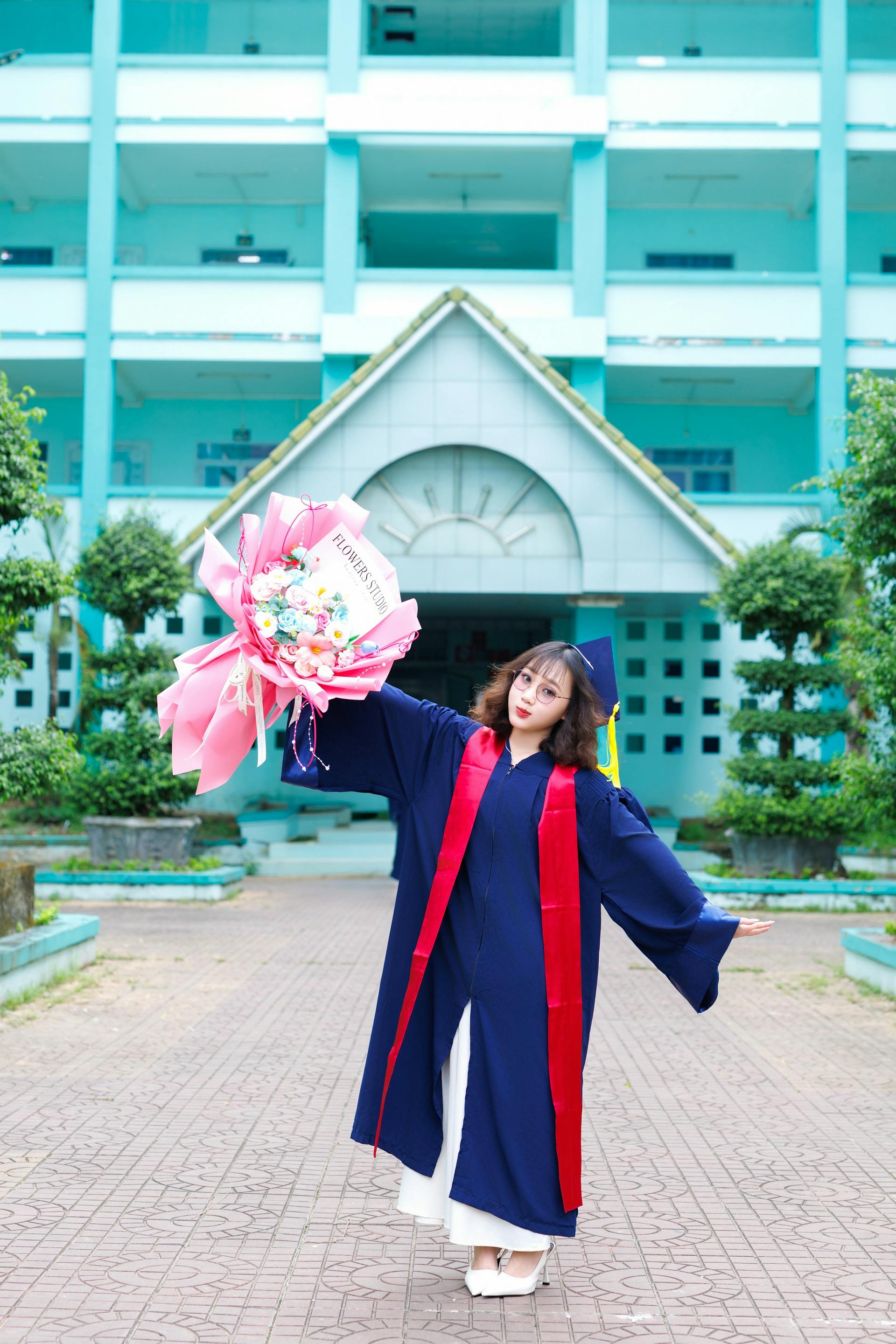 Tốt nghiệp, graduation, Học sinh, student, sinh viên, Việt Nam, con gái, cô gái, girl - Sơn Ngọc 56
