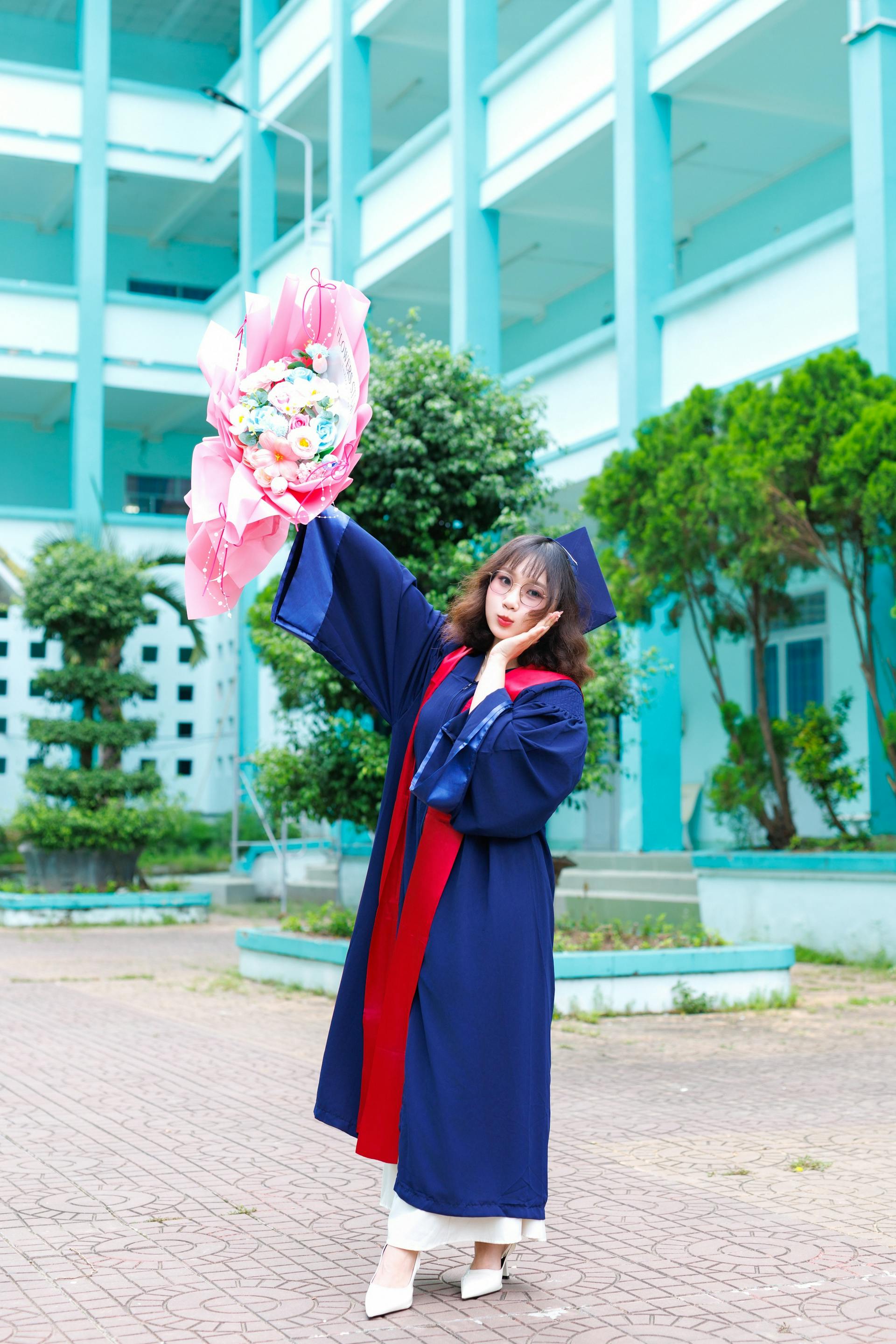 Tốt nghiệp, graduation, Học sinh, student, sinh viên, Việt Nam, con gái, cô gái, girl - Sơn Ngọc 60