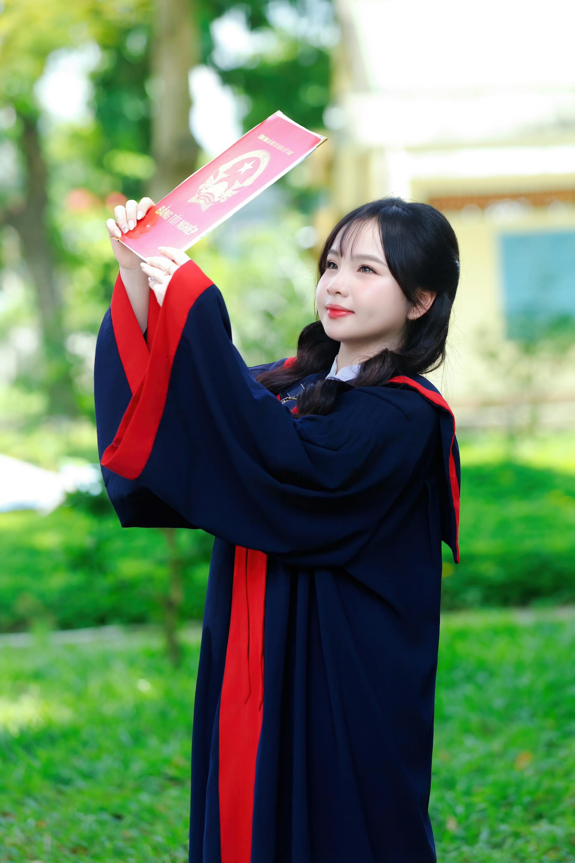 Áo dài, tốt nghiệp, graduation, Học sinh, student, sinh viên, Việt Nam, con gái, cô gái, girl - Sơn Ngọc 7