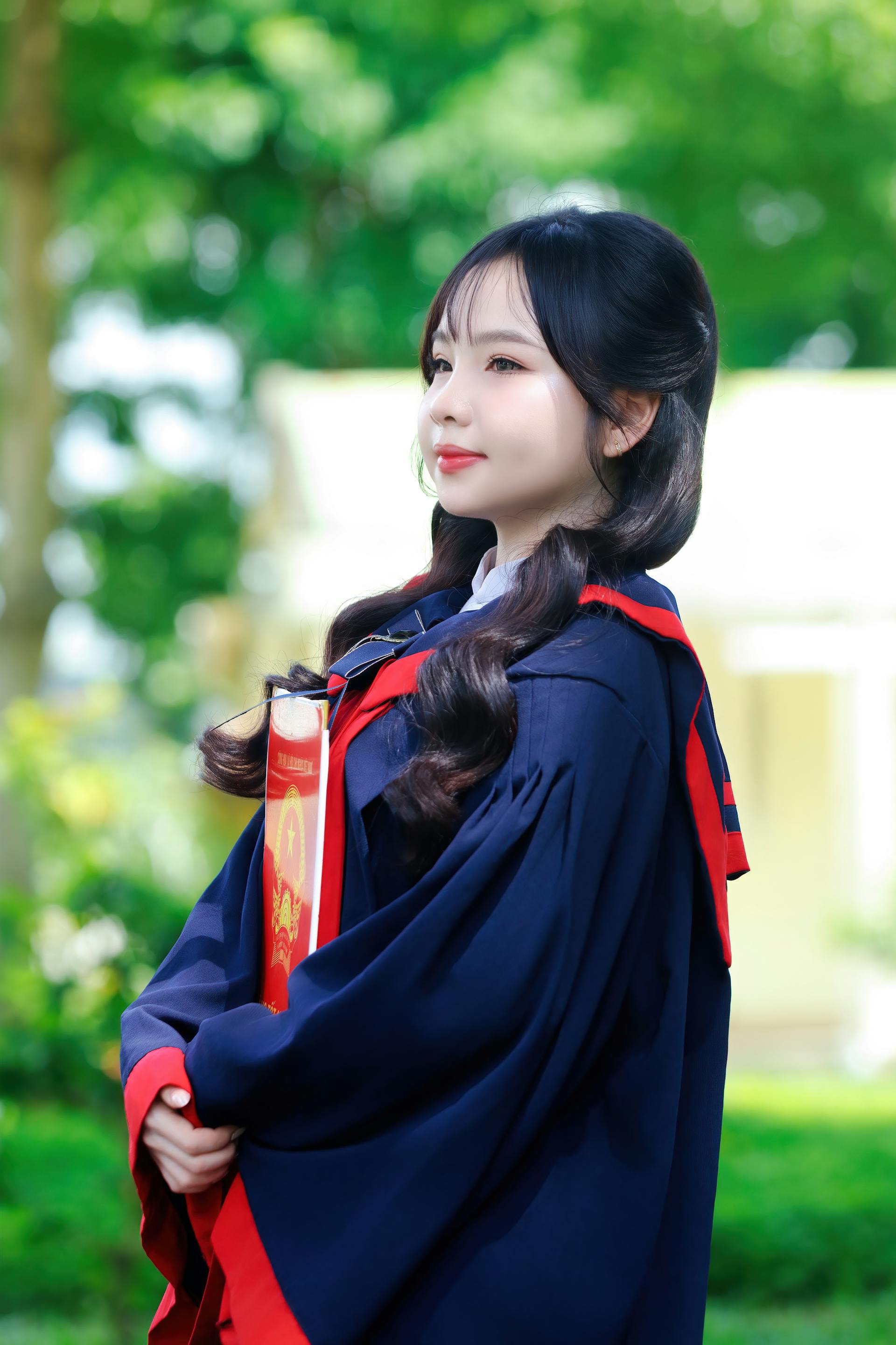 Áo dài, tốt nghiệp, graduation, Học sinh, student, sinh viên, Việt Nam, con gái, cô gái, girl - Sơn Ngọc 2
