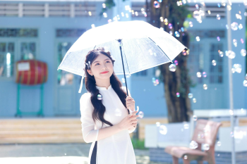 Áo dài, Tốt nghiệp, graduation, Học sinh, student, sinh viên, Việt Nam, con gái, cô gái, girl - Sơn Ngọc 10
