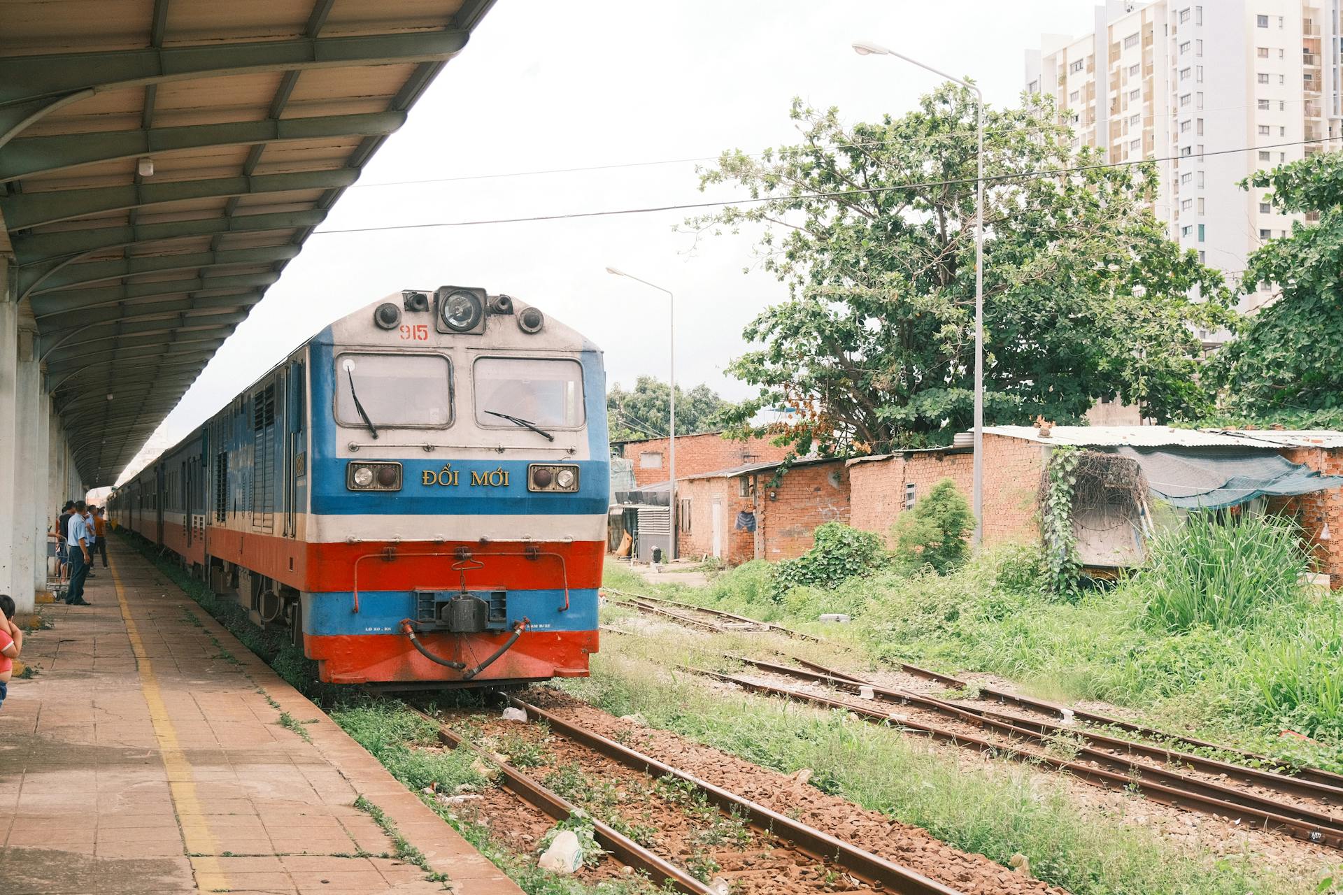 Tàu hỏa, train, Vietnam, đường ray, railway, ga xe lửa, train station, nhà chờ, platform - 🇻🇳🇻🇳 Việt Anh Nguyễn 🇻🇳🇻🇳