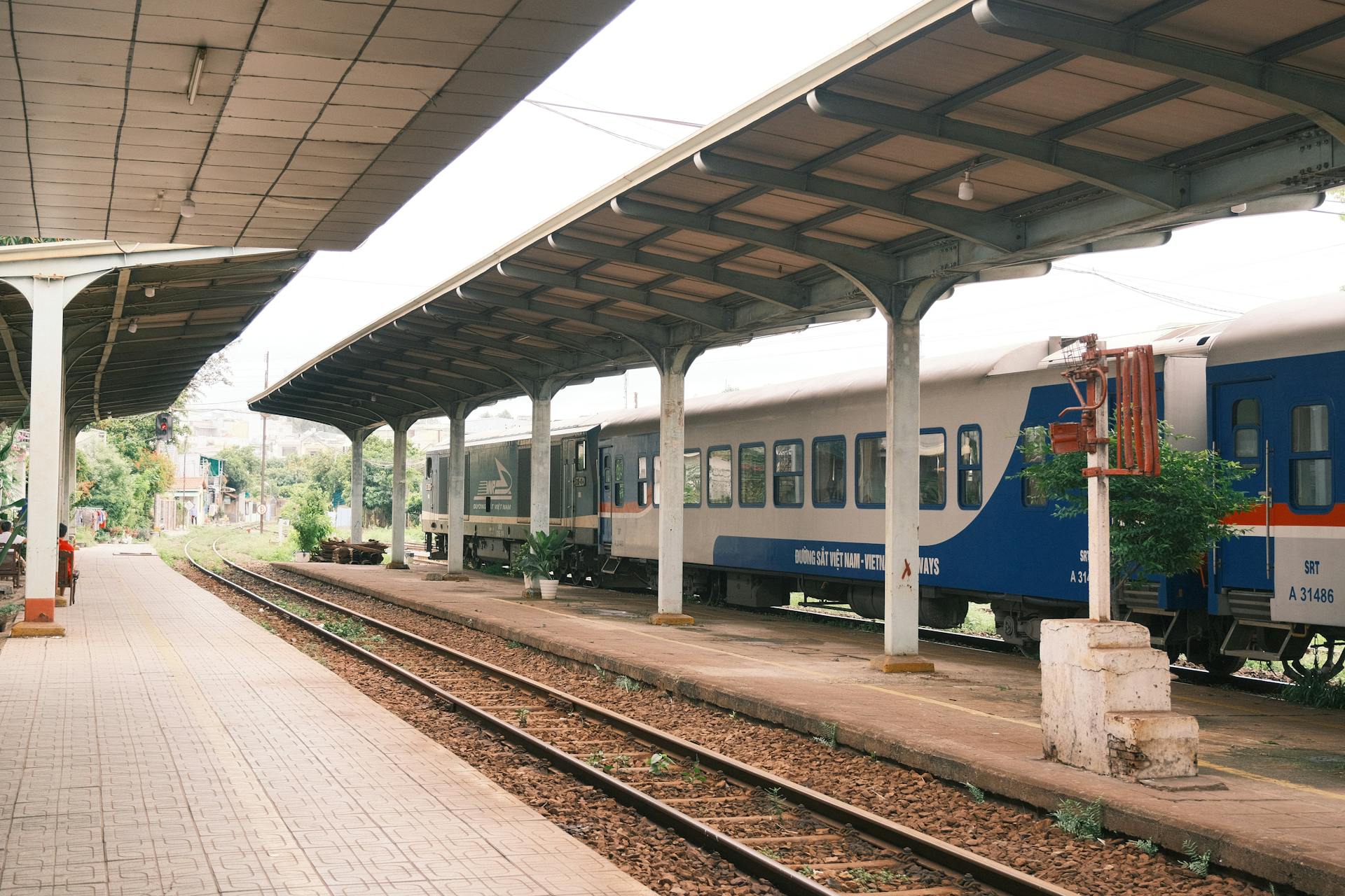 Tàu hỏa, train, Vietnam, đường ray, railway, ga xe lửa, train station, nhà chờ, platform - 🇻🇳🇻🇳 Việt Anh Nguyễn 🇻🇳🇻🇳 2
