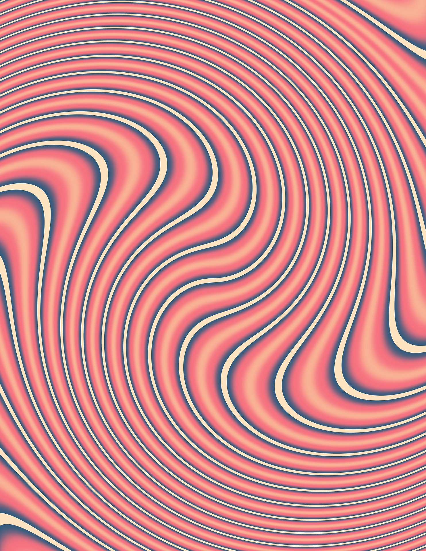 Abstract, trừu tượng, pantone, pattern, họa tiết, hồng đỏ, red, pink - Macey11