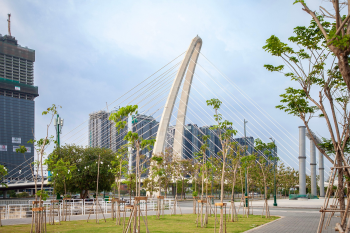 Tòa nhà, cầu, bridge, building, Việt Nam, thành phố, city, Hồ Chí Minh- phamthe113