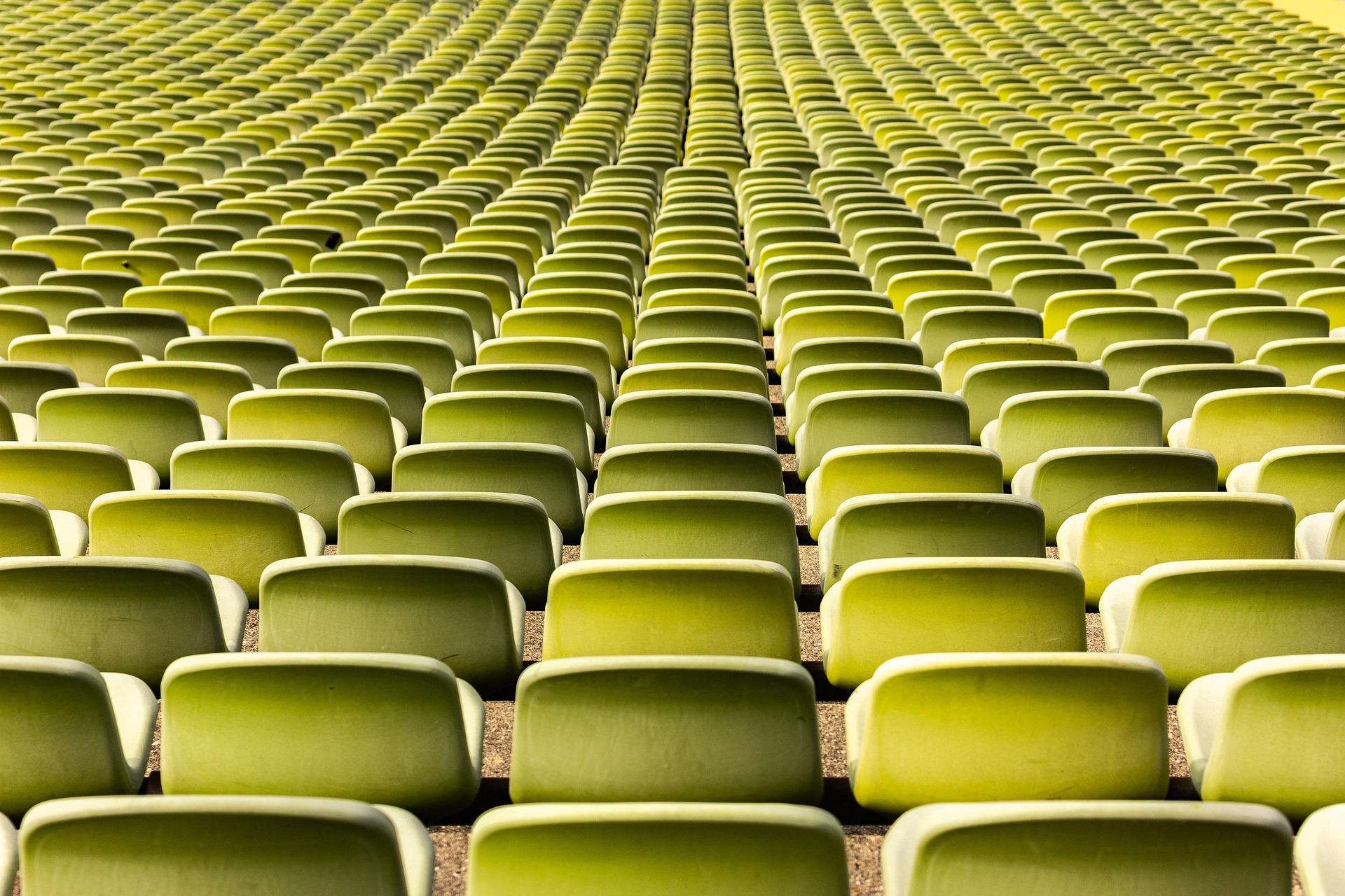 Seat, ghế, stadium, sân vận động, green, màu xanh, pattern, họa tiết, symmetry, đối xứng - Daisymupp