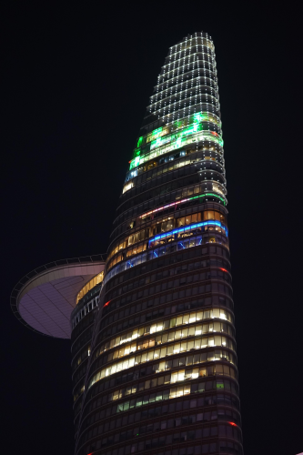 Bitexco, tòa nhà, building, quốc kỳ, Việt Nam, thành phố, city, Hồ Chí Minh - chienba