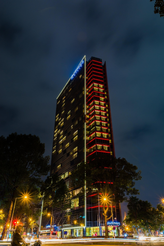 Tòa nhà, building, quốc kỳ, Việt Nam, thành phố, city, Hồ Chí Minh, đường phố,  street- vutrantv