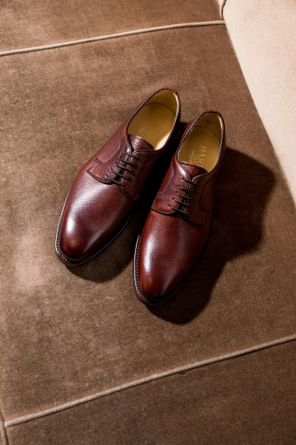 Giày tây, oxford, leather, giày nam, giày da, formal, trang trọng, brown, nâu bóng, shoes - tylermike525