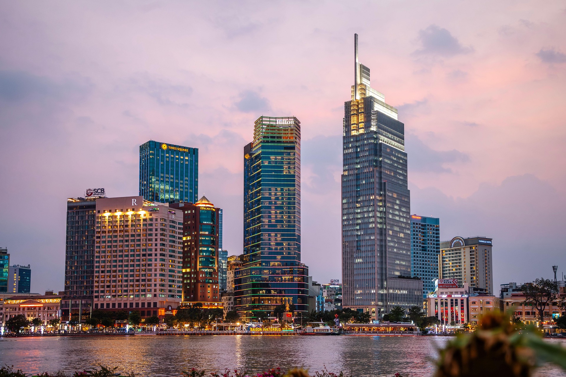Hồ Chí Minh, thành phố, city, cảnh, kiến trúc, tòa nhà, cao tầng, landscape, architecture, building, high rise -phamthe113