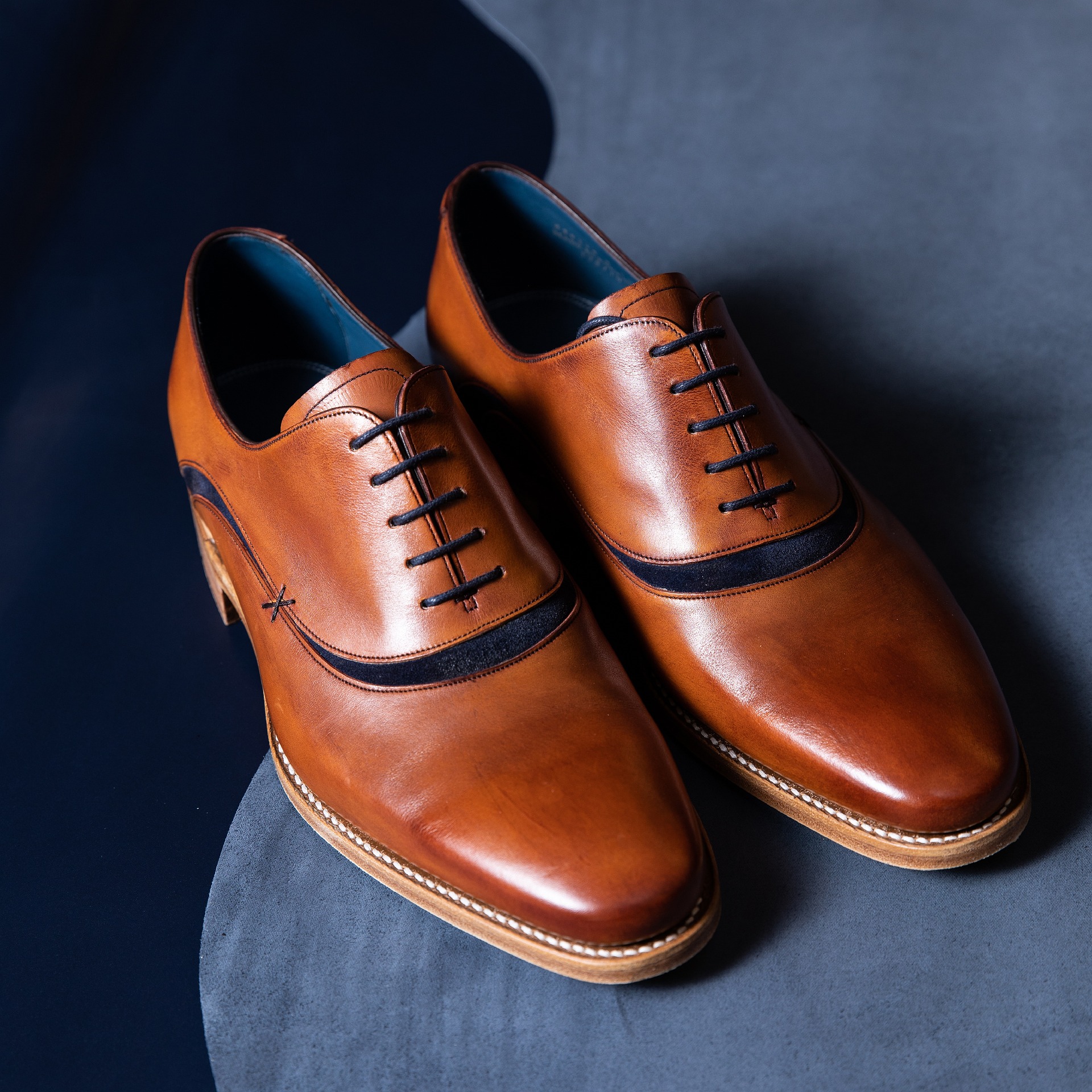 Giày tây, oxford, leather, giày nam, giày da, formal, trang trọng, brown, nâu bóng, shoes - tylermike525