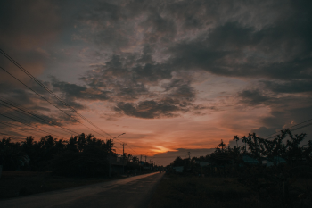 Bầu trời, sky, hoàng hôn, cầu, bridge, sunset -Vien_beos