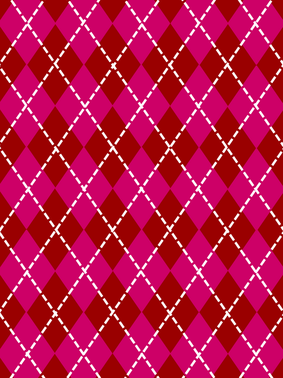 Họa tiết, checkered, caro, geometric, hình học, hồng, đỏ, red, pink - Rarity_designs 1