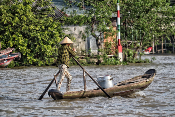 Miền tây, người dân, nông dân, thuyền, west, people, farmers, boats, Mekong- Tho-Ge 2