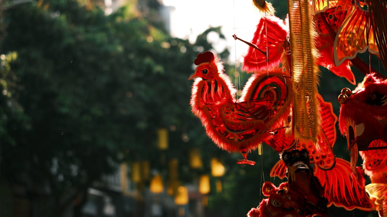 Lồng đèn, trung thu, đèn con gà, lễ hội truyền thống, lantern, mid-Autumn festival, rooster lantern, traditional festival - Đạt Nguyễn