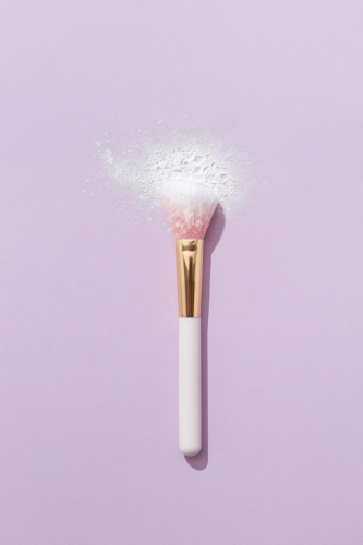 Makeup brush, cọ trang điểm, cosmetic set, bộ mỹ phẩm, face powder, bột trang điểm, beauty - DS stories