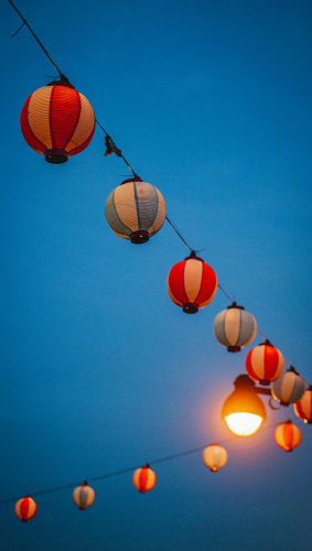 Lồng đèn, lantern, ánh sáng, festival lights, lễ hội truyền thống, traditional festival - Julian Largo