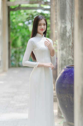 Cô gái, con gái, thiếu nữ, girl, Việt Nam, áo dài, truyền thống, traditional - Tuấn Kiệt Jr. 7