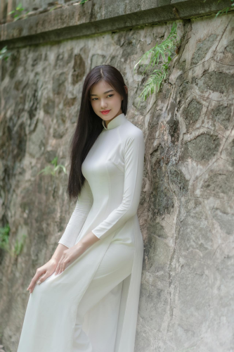 Cô gái, con gái, thiếu nữ, girl, Việt Nam, áo dài, truyền thống, traditional - Tuấn Kiệt Jr. 6