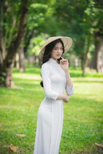 Cô gái, con gái, thiếu nữ, girl, Việt Nam, áo dài, truyền thống, traditional - Tuấn Kiệt Jr. 2