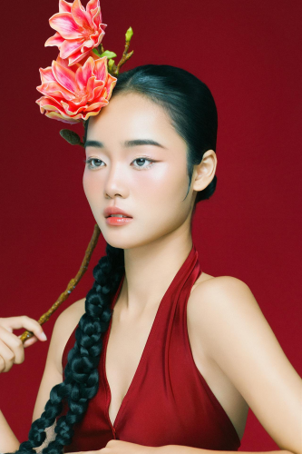 Cô gái, con gái, thiếu nữ, girl, Việt Nam, truyền thống, traditional, đỏ - Thien Le Duy 1