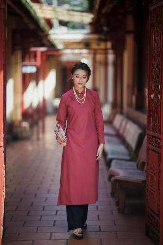 Cô gái, con gái, thiếu nữ, girl, Việt Nam, áo dài, truyền thống, traditional - Tiểu Bảo Trương 3
