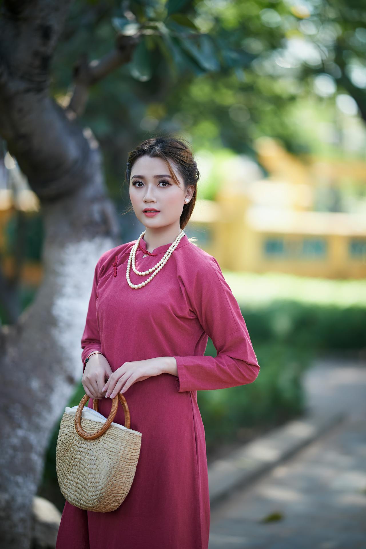 Cô gái, con gái, thiếu nữ, girl, Việt Nam, áo dài, truyền thống, traditional - Tiểu Bảo Trương 7