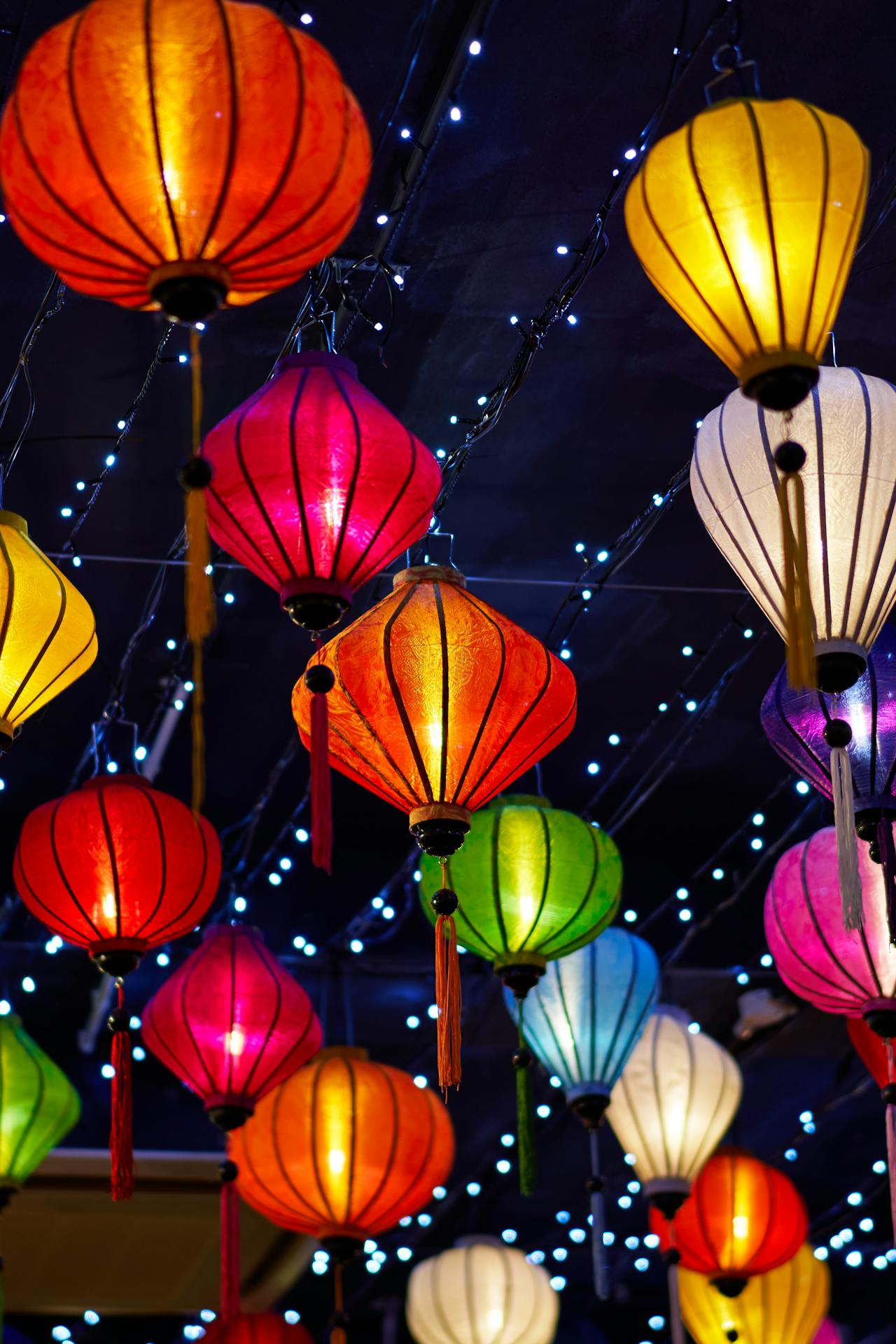 Trung thu, mid autumn, lồng đèn, lantern, ánh sáng, festival lights, lễ hội truyền thống, traditional festival - Timo Volz