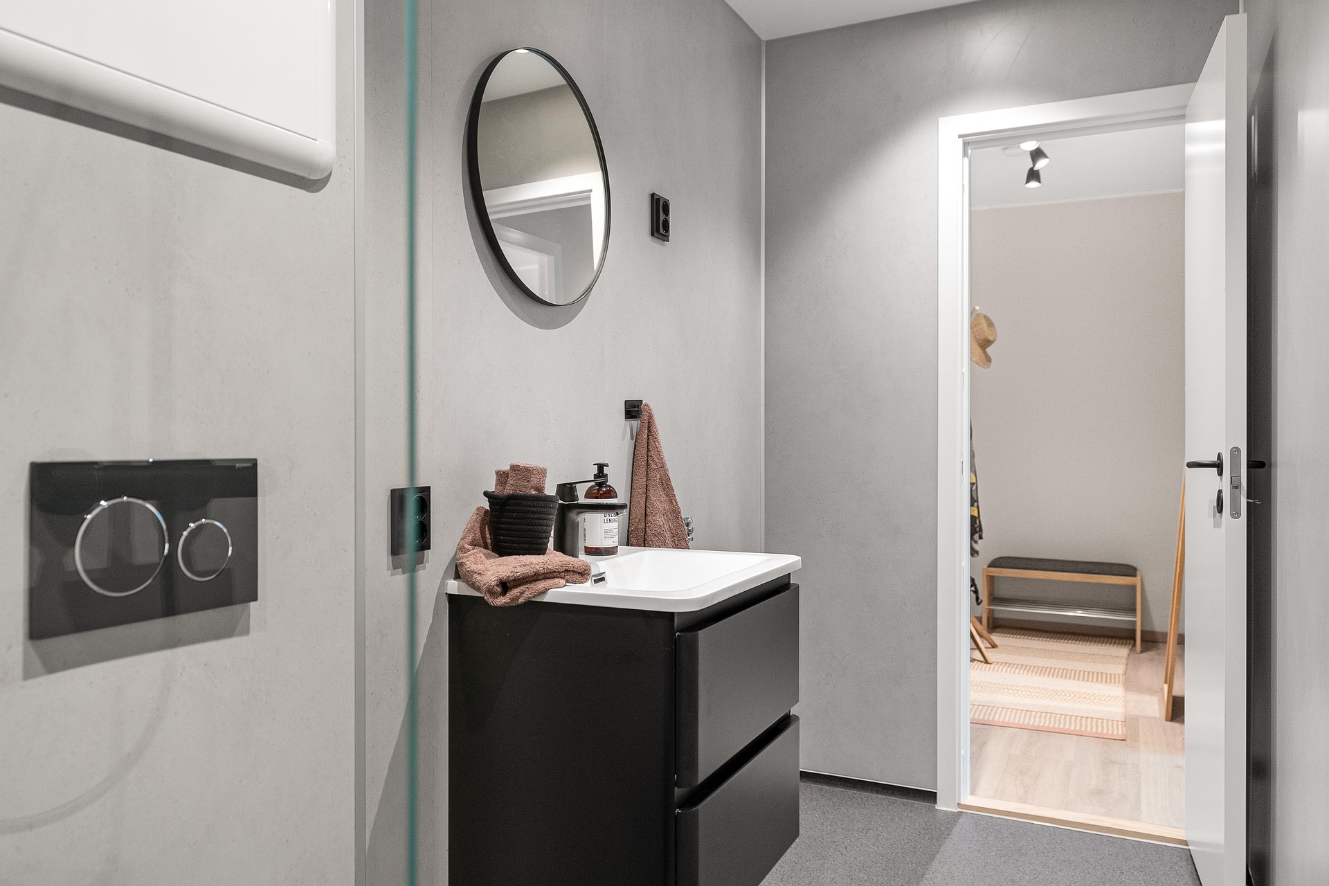 Nhà tắm, phòng tắm, nhà vệ sinh, bathroom, shower room, toilet, nội thất, nhà, interior, house, home -Lisaphotos195 3