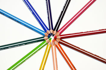Bút chì, bút màu, bảng màu, pencils, crayons, palettes -jarmoluk 2