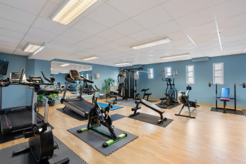 Phòng thể thao, phòng gym, nội thất, nhà, interior, house, home -Lisaphotos195