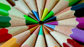Bút chì, bút màu, bảng màu, pencils, crayons, palettes -YEYEQINQIN 3