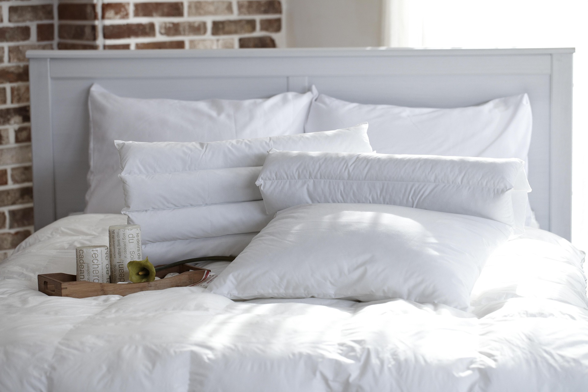 Gối, pillow, phòng ngủ, giường, bedroom, bed, nội thất, nhà, interior, house, home- manbob86