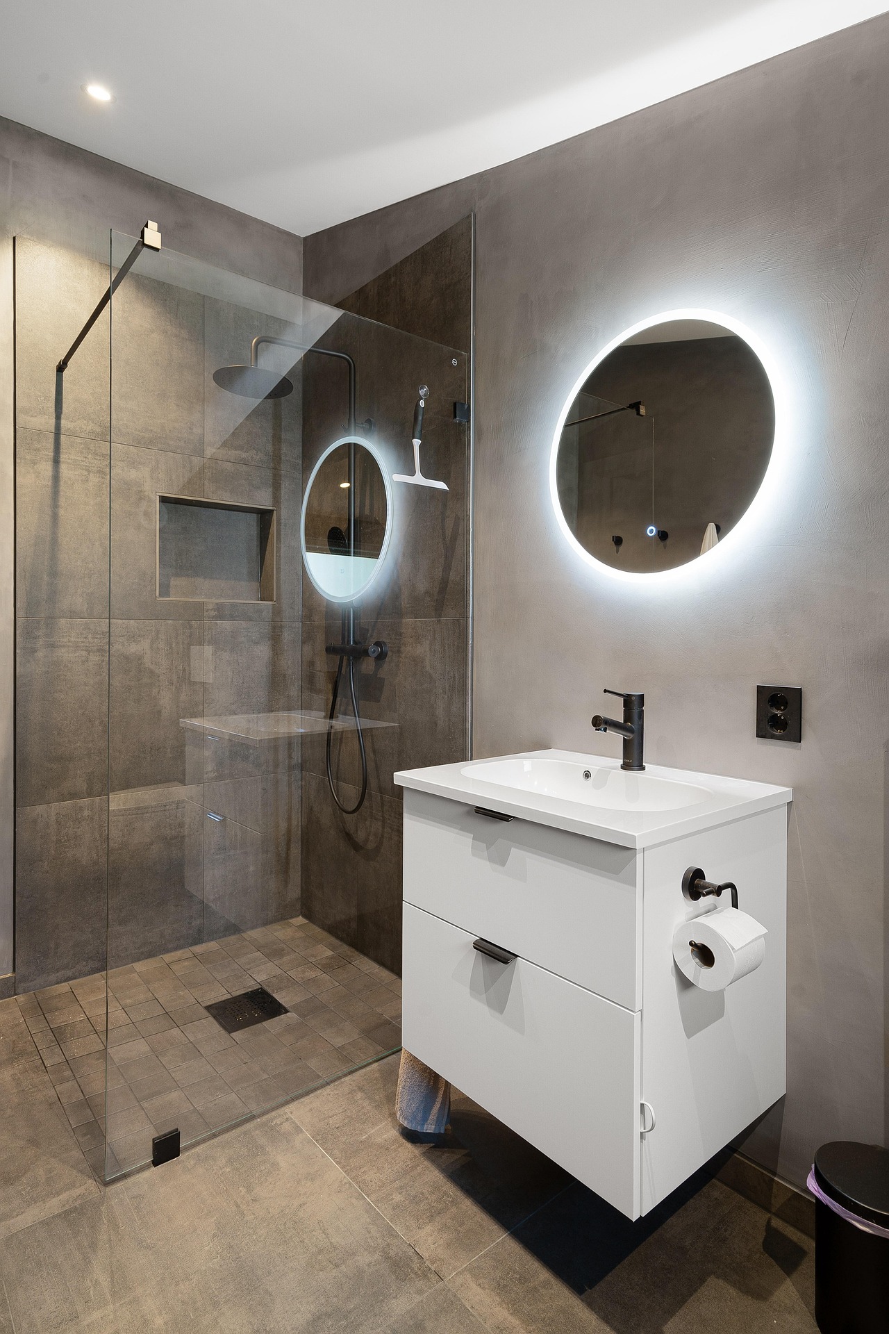 Nhà tắm, phòng tắm, nhà vệ sinh, bathroom, shower room, toilet, nội thất, nhà, interior, house, home -Lisaphotos195 6