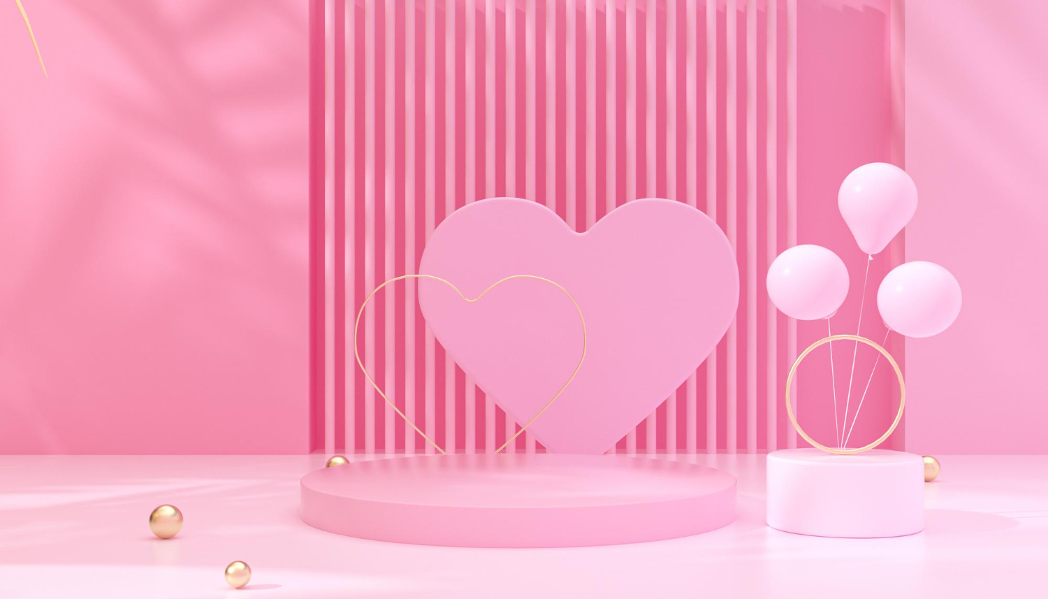Podium, bệ, bệ đỡ, quảng cáo, sân khấu, stage, màu hồng, pink, nền, hình nền, background