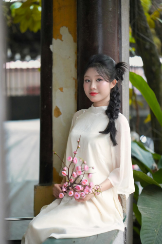 Cô gái, thiếu nữ, Việt Nam, trang phục truyền thống, girl, young woman, Vietnam, traditional costume - Đan Thy Nguyễn Mai 7
