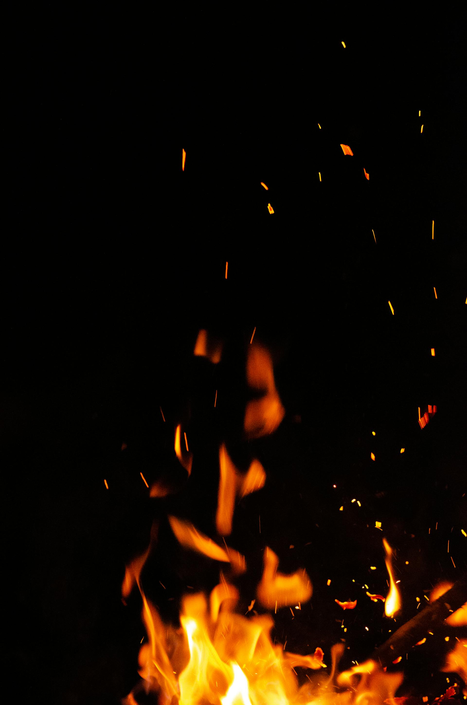 Lửa, ngọn lửa, lửa trừu tượng, u ám, fire, flame, abstract fire, dark- Laura Reed