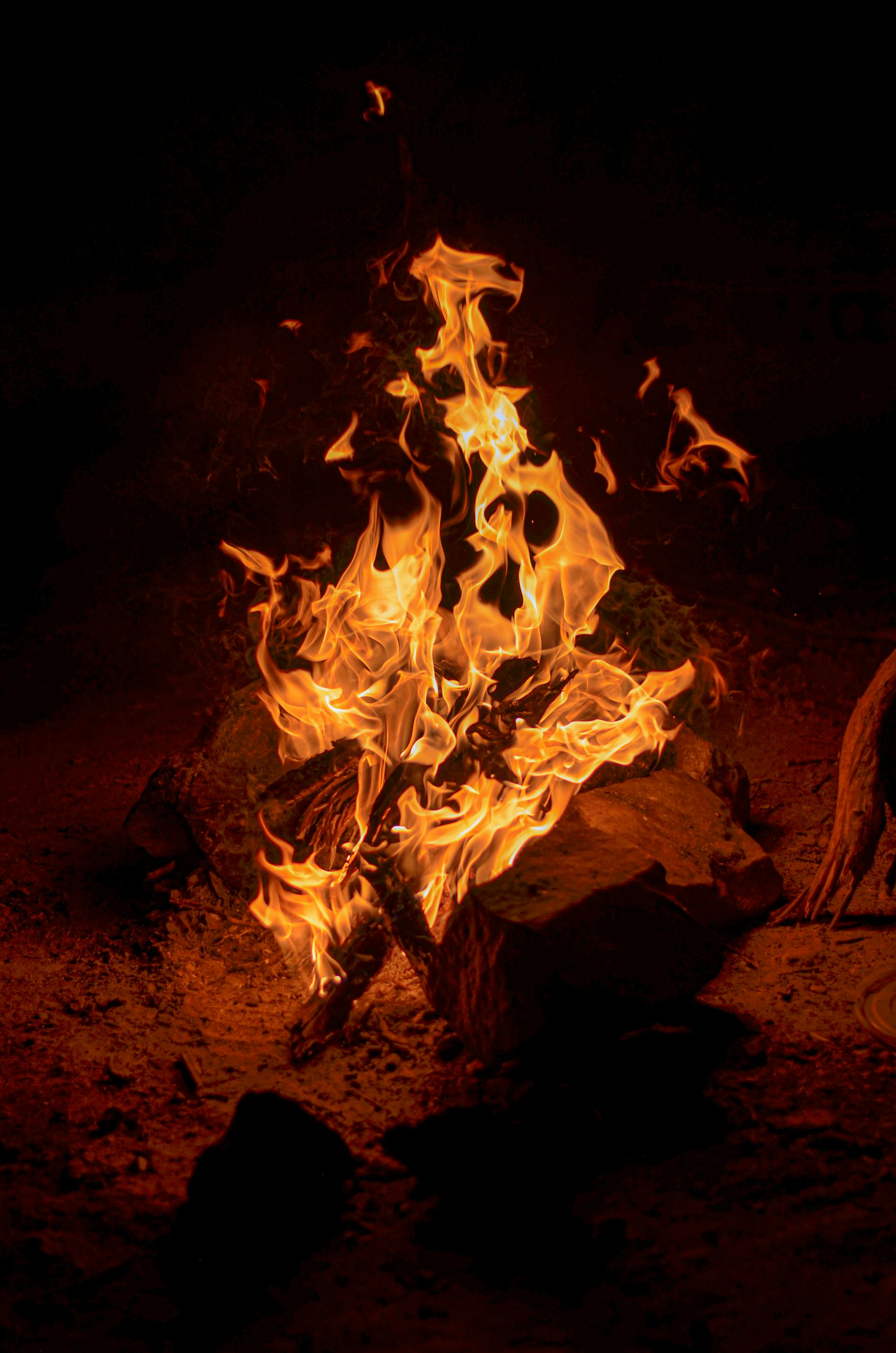 Lửa, ngọn lửa, lửa trừu tượng, u ám, fire, flame, abstract fire, dark- Oussama Elhaidi