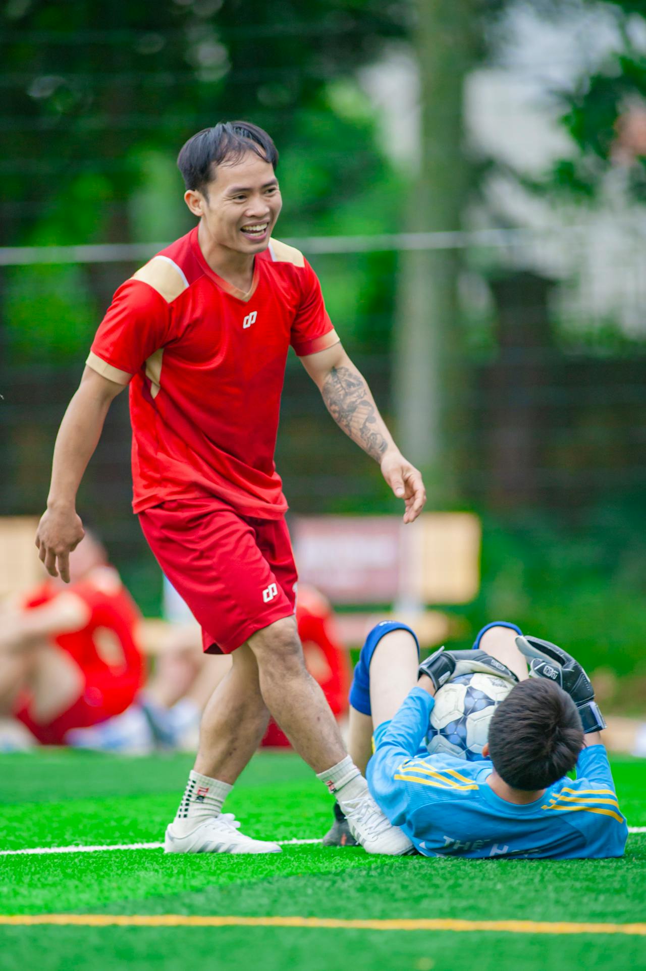 Đá bóng, soccer, ball, tập thể, hoạt động, thể thao, sport, vận động - Anh Tran 2